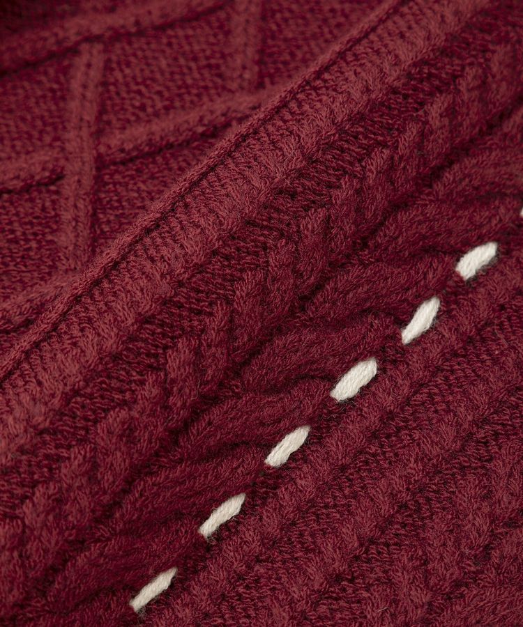 Green Parks「・ELENCARE DUE ハンドステッチケーブルニット」|ニット・セーター|