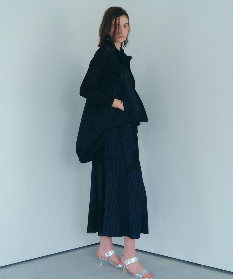 Editt by YECCA VECCA「異素材MIXデザインスカート」|スカート|