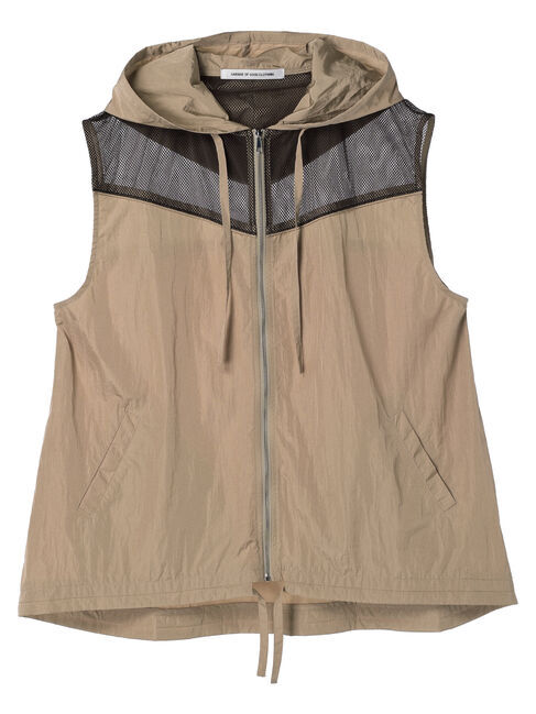 GARAGE OF GOOD CLOTHING「メッシュ切替パーカーベスト」|ベスト・ジレ|