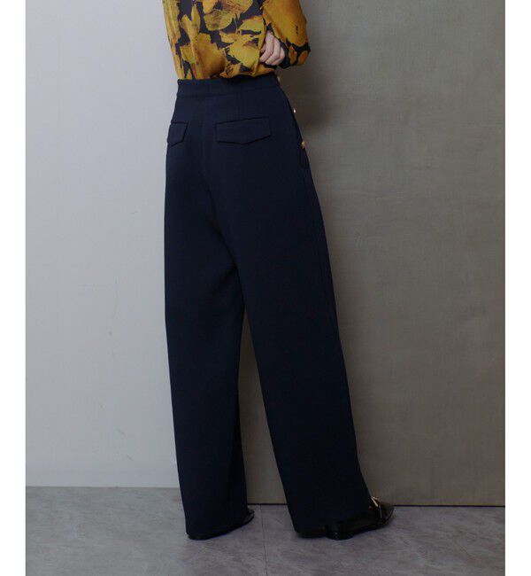 allureville「ダブルクロスマリンパンツ」|チノ|