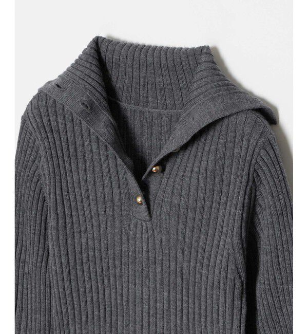 allureville「2WAYネックリブタートル」|ニット・セーター|