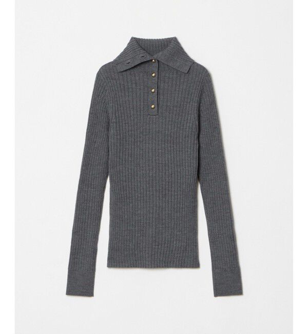 allureville「2WAYネックリブタートル」|ニット・セーター|