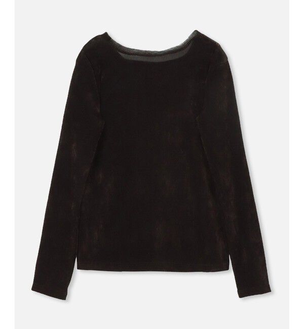 allureville「シアーストライプロンT」|Tシャツ・カットソー|