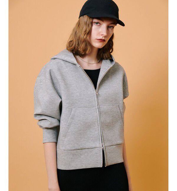 allureville「◇ エアクッションフーディー」|パーカー|グレー