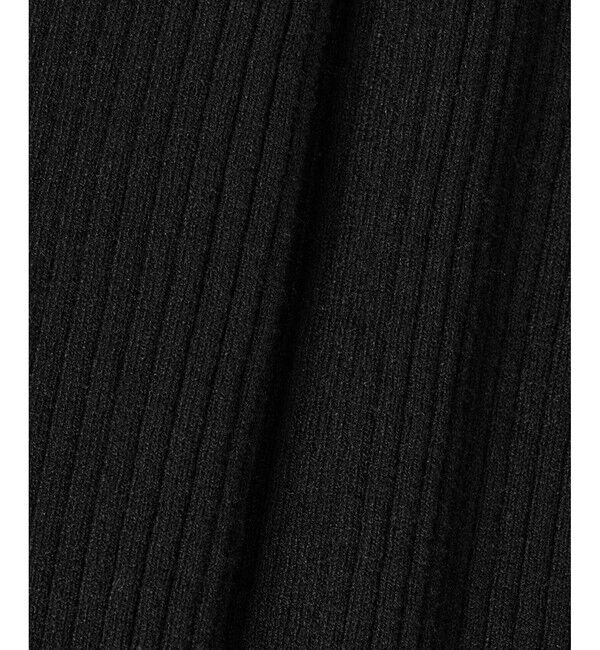 allureville「タフタバルーンスリーブコンビプルオーバー」|ニット・セーター|