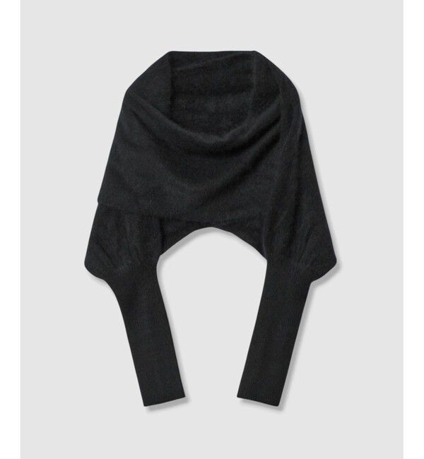 LOULOU WILLOUGHBY「【LOULOU WILLOUGHBY】クロスアームニット」|ストール|