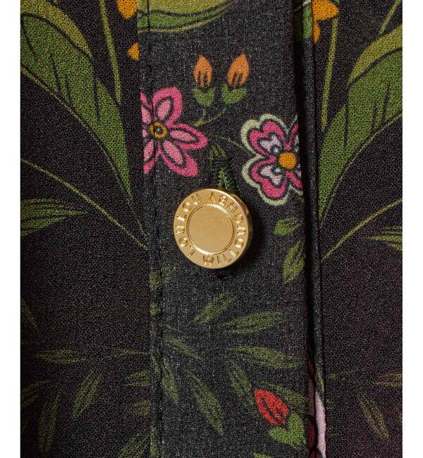 LOULOU WILLOUGHBY「【LOULOU WILLOUGHBY】シンメトリーフラワーリボンブラウス」|シャツ・ブラウス|