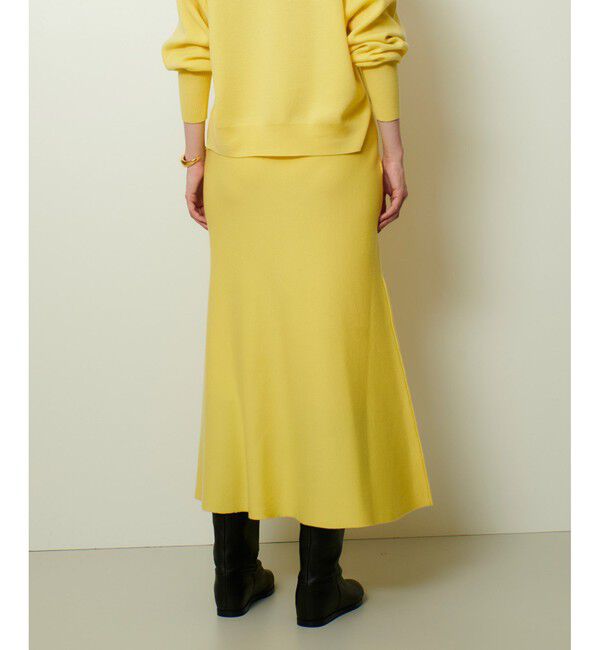 allureville「ウール混Ｗフェイスナローマーメイドスカート」|スカート|