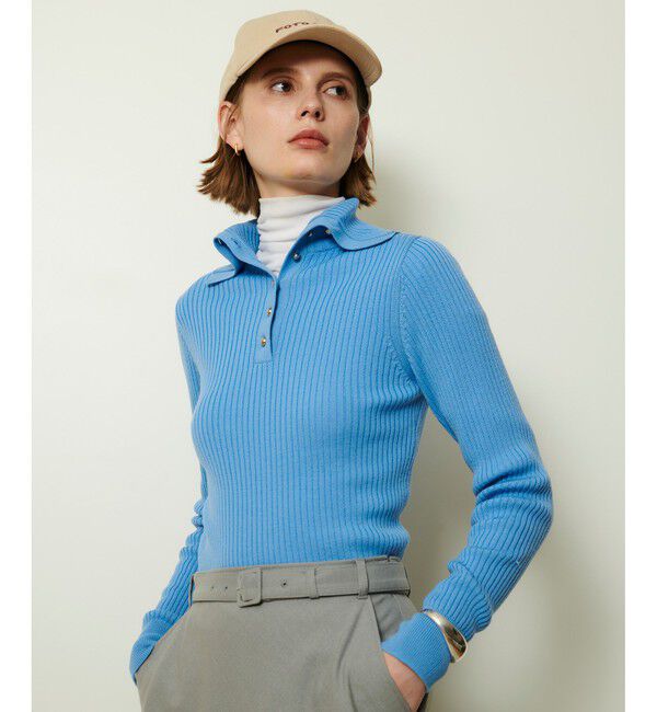 allureville「2WAYネックリブタートル」|ニット・セーター|