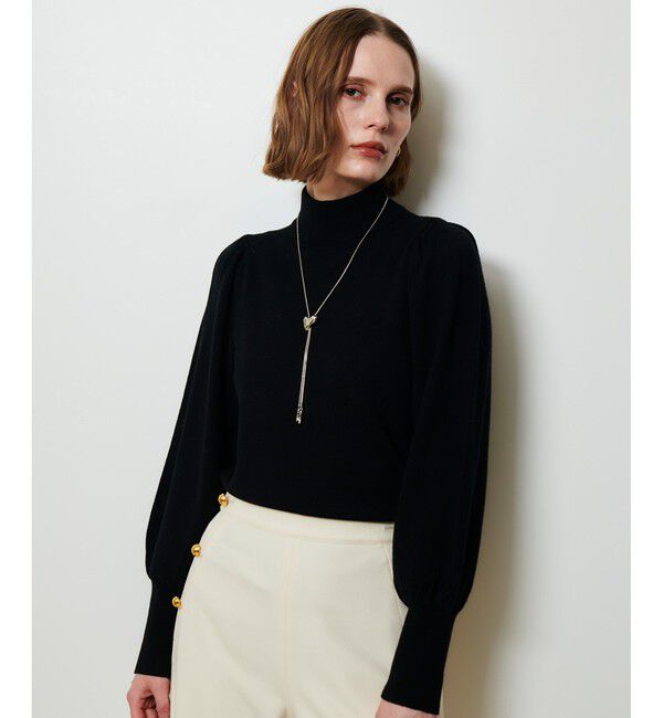 allureville「パフタートルプルオーバー」|ニット・セーター|