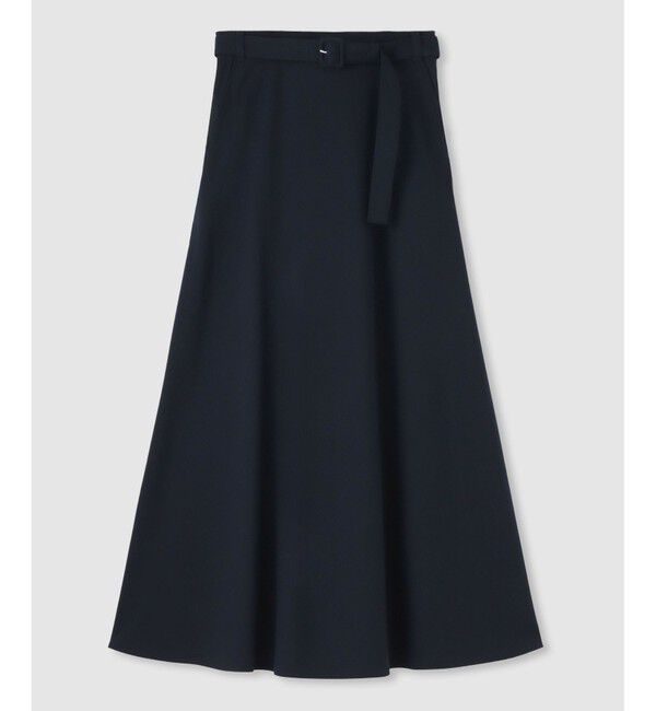 allureville「サキソニーベルテッドナロースカート」|スカート|