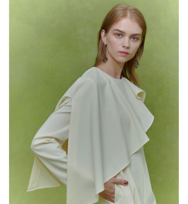 LOULOU WILLOUGHBY「【LOULOU WILLOUGHBY】2WAYケープワンピース」|ワンピース|