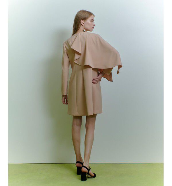 LOULOU WILLOUGHBY「【LOULOU WILLOUGHBY】2WAYケープワンピース」|ワンピース|