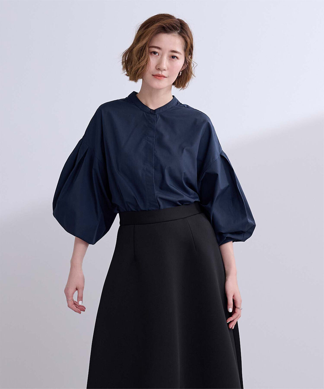 ur's「ボリューム袖ブラウス」|シャツ・ブラウス|