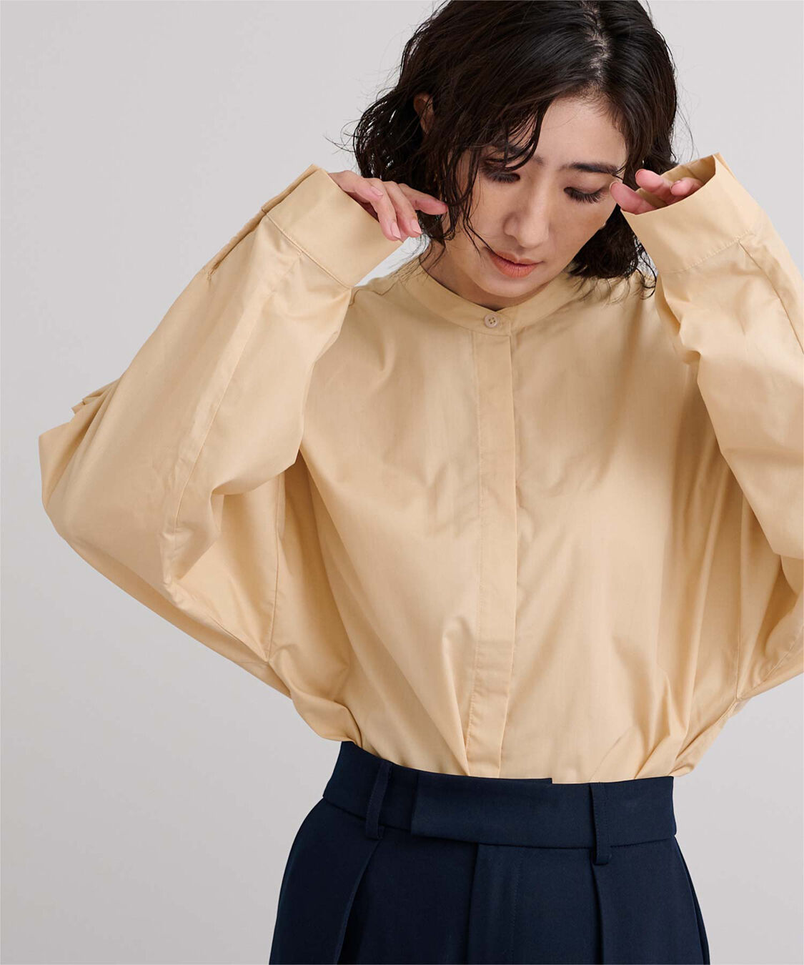 ur's「ボリューム袖ブラウス」|シャツ・ブラウス|