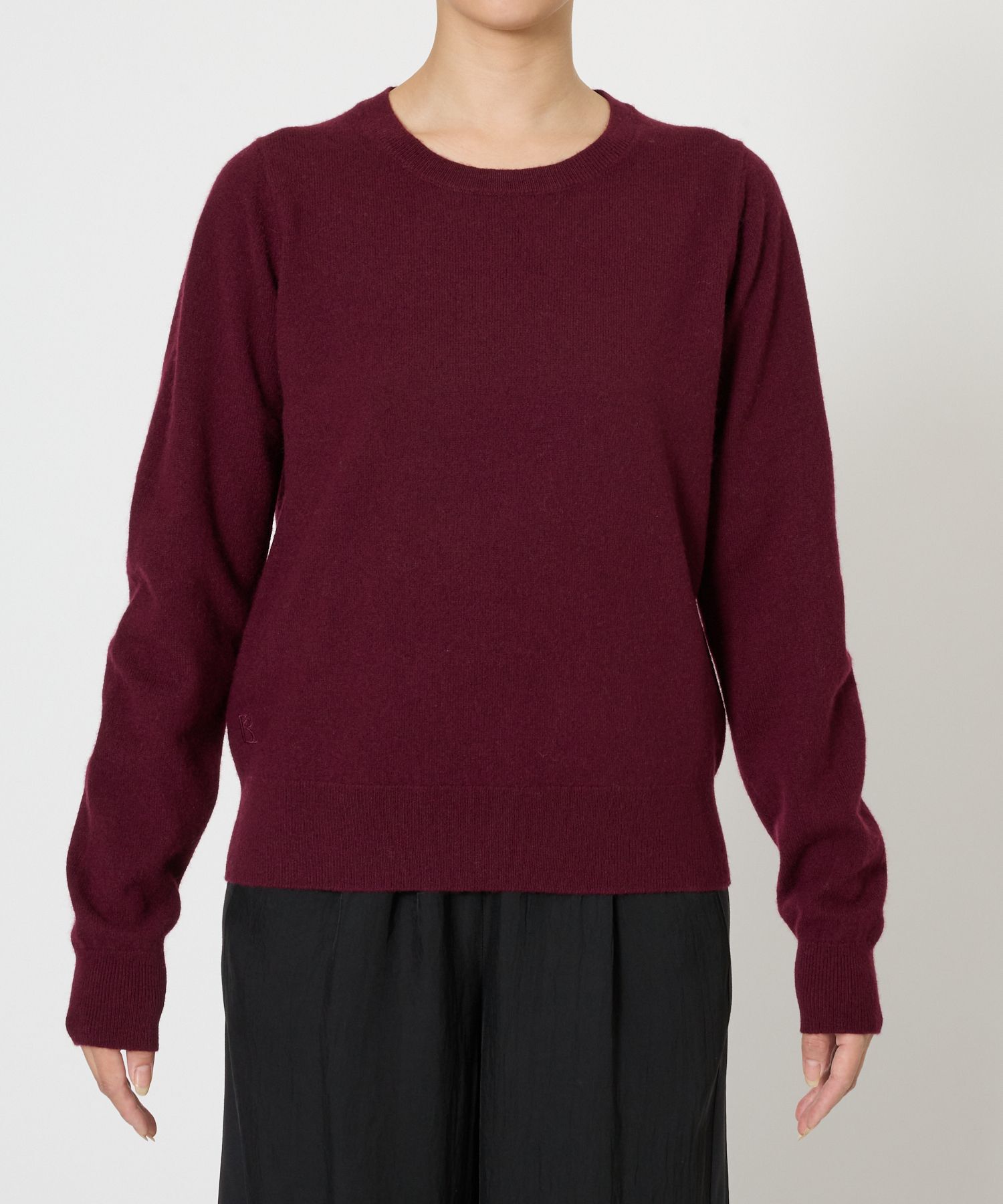 BABYLONE「【洗濯可】ウォッシャブルウールプルオーバー」|ニット・セーター|