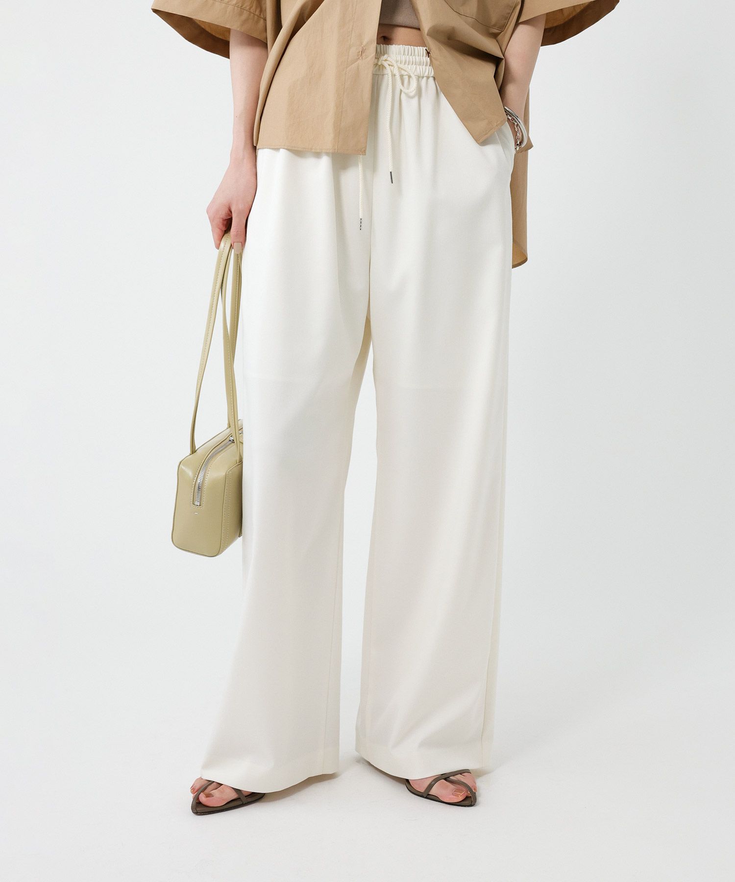 BABYLONE「【多機能素材】ハイスペックイージーパンツ」|その他|ﾎﾜｲﾄ