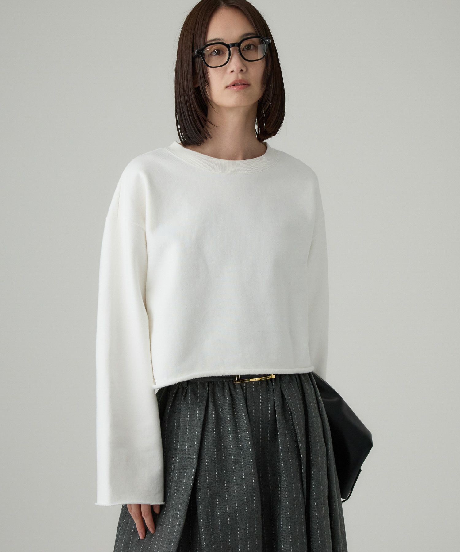 BABYLONE「裏起毛カットオフスウェット」|スウェット・ジャージ|