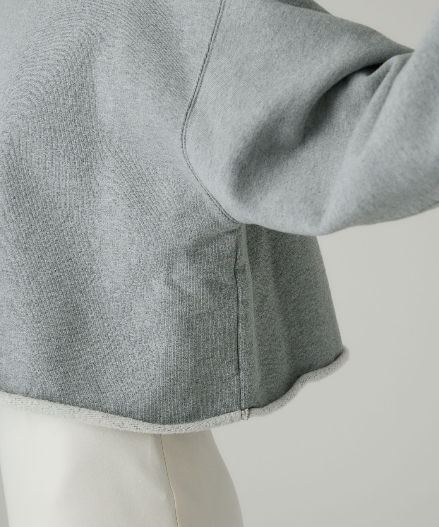 BABYLONE「裏起毛カットオフスウェット」|スウェット・ジャージ|