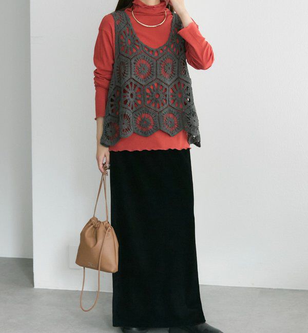  「【25AW新色登場！】コットンシアーハイネックカットソー」|Tシャツ・カットソー|