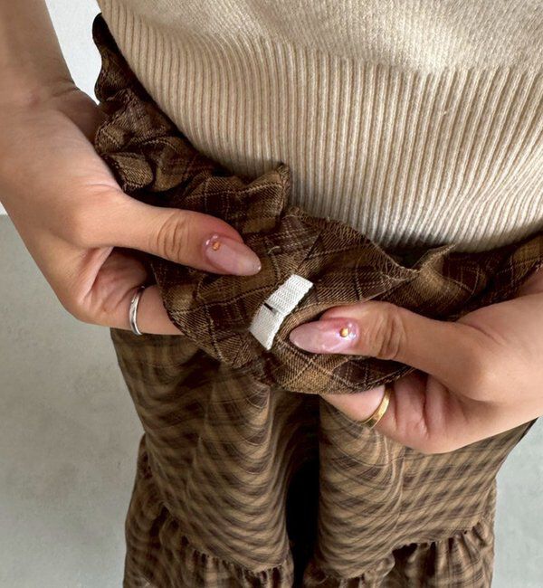  「ロングティアードスカート」|スカート|