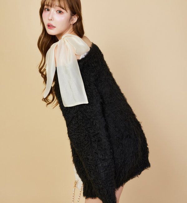  「メリーカールチュニックニット」|ニット・セーター|