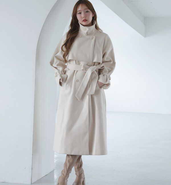  「【リバイバル】マルチロングコート・M/Lサイズ展開」|その他|アイボリー