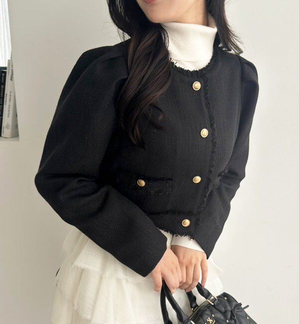  「【リバイバル】ツイードジャケット/WEB限定」|ダッフルコート|