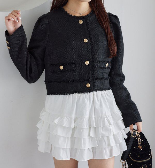  「【リバイバル】ツイードジャケット/WEB限定」|ダッフルコート|