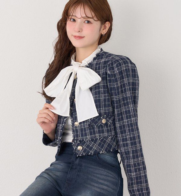  「【リバイバル】ツイードジャケット/WEB限定」|ダッフルコート|