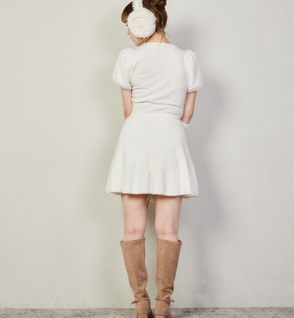  「【セットアップで着れる】シャギースカート」|スカート|