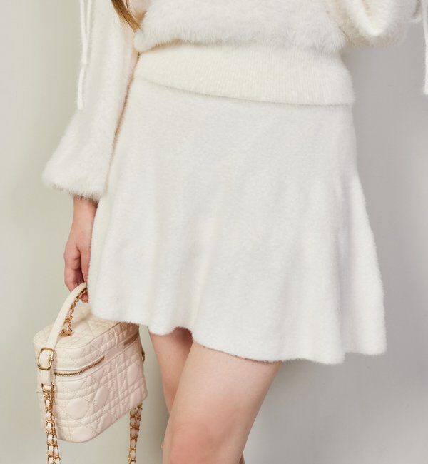  「【セットアップで着れる】シャギースカート」|スカート|