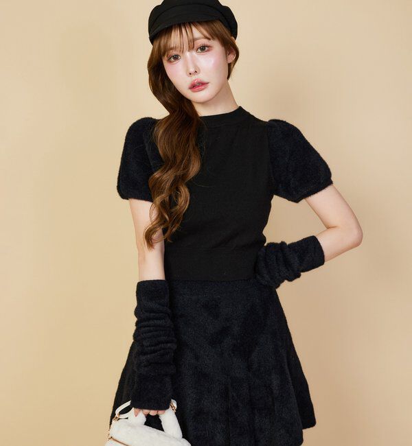  「【セットアップで着れる】シャギースカート」|スカート|