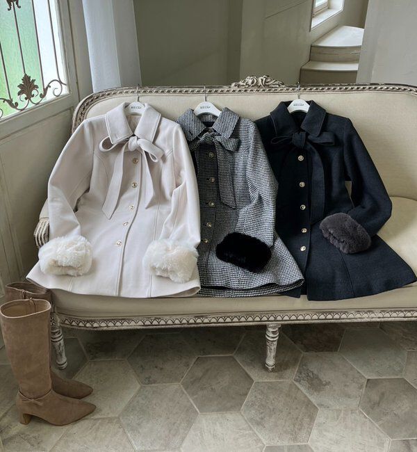  「リボンミドルコート/SMサイズあり」|その他|