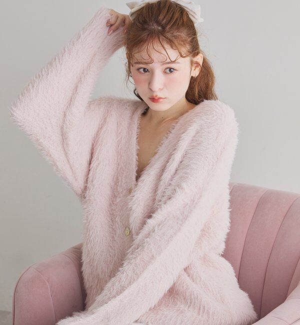  「あざとモテフェザーカーデ」|ニット・セーター|