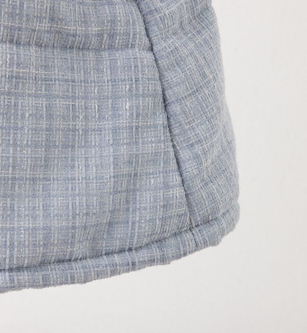  「ベルト付きフェイクファーフードフェイクダウン」|その他|