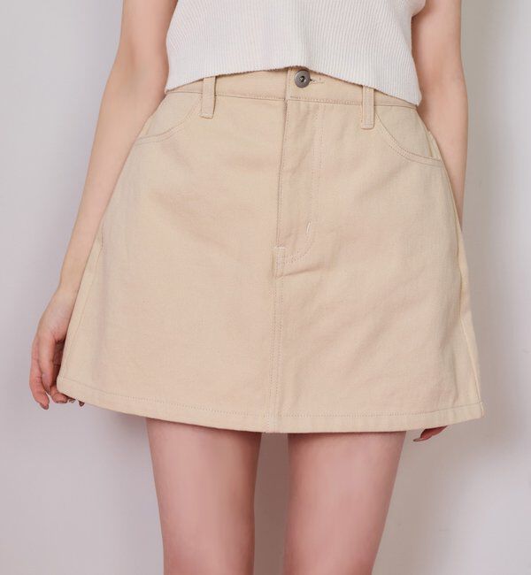  「【Heart collection】ハートポケットミニスカート」|スカート|