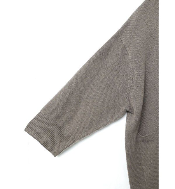 mizuiro ind「mizuiro ind ワイドVネックカーディガン」|カーディガン|