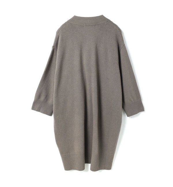 mizuiro ind「mizuiro ind ワイドVネックカーディガン」|カーディガン|