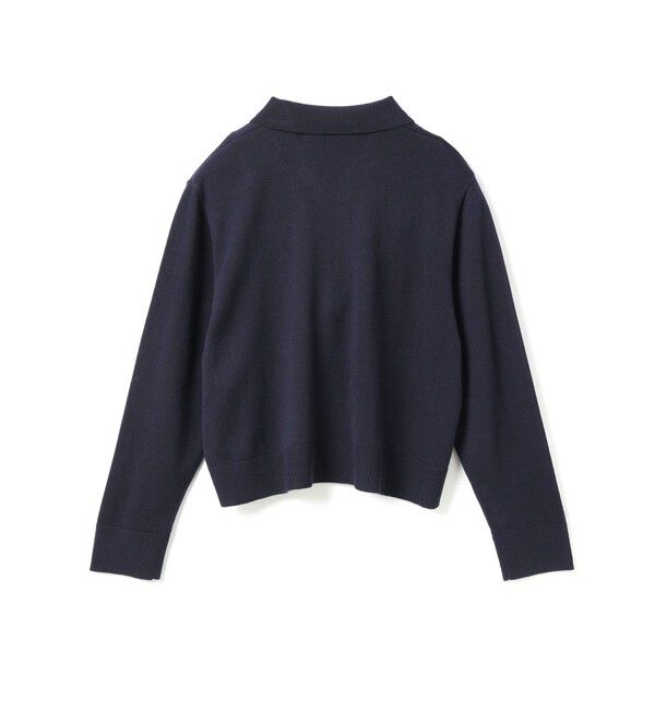 mizuiro ind「mizuiro ind 襟付きジップカーディガン」|カーディガン|