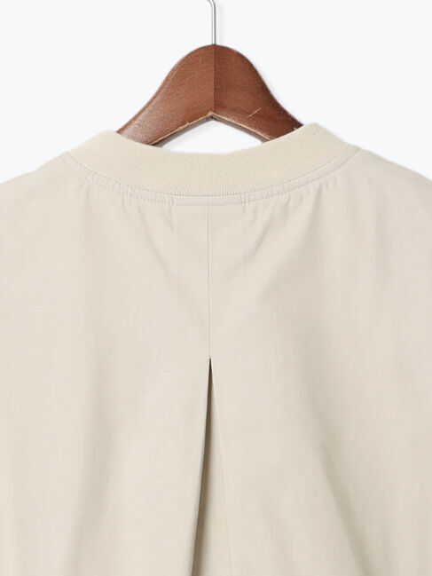 Te chichi TERRASSE「MA-1ショートベスト《2025spring catalog item》」|ダウンベスト・ベスト|