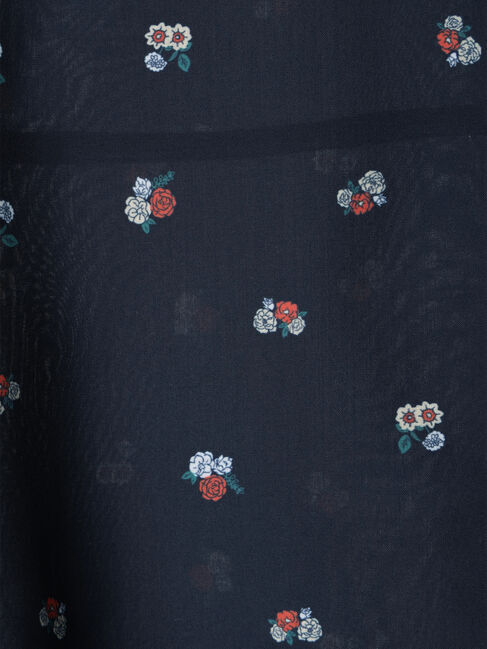 Te chichi TERRASSE「【日比谷花壇コラボ】プリントクロップドシャツ（セットアップ可）」|シャツ・ブラウス|