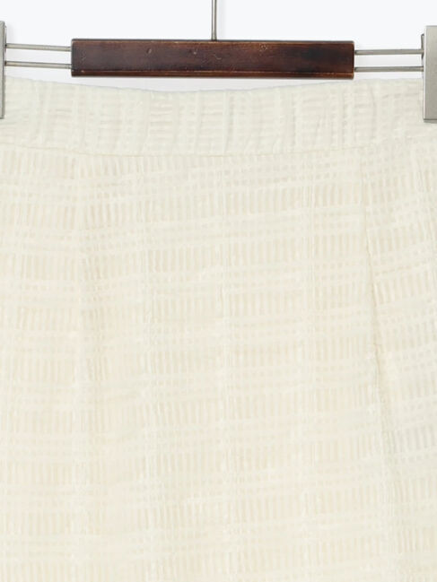 Te chichi TERRASSE「チュールシャーリングナロースカート《2025summer catalog item》」|スカート|