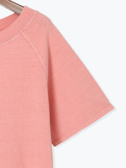 Te chichi TERRASSE「ピグメント加工ボートネックTシャツ」|Tシャツ・カットソー|