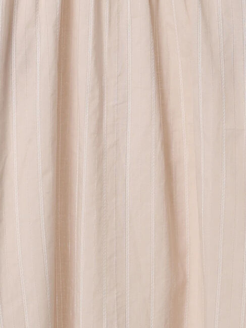 Lugnoncure「カラミストライプギャザーブラウス」|シャツ・ブラウス|