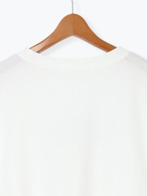 Lugnoncure「かすれロゴプリントTシャツ」|Tシャツ・カットソー|