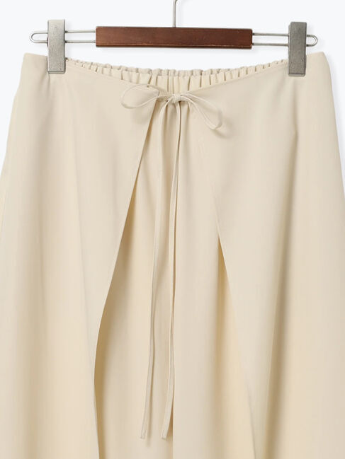 Te chichi「ラップスカートレイヤードストレートパンツ《2025Autumn catalog item》」|その他|