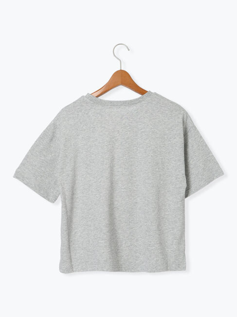 Lugnoncure「【接触冷感】箔プリントロゴTシャツ」|Tシャツ・カットソー|