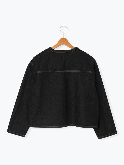 Lugnoncure「ノーカラーデニムジャケット《2025autumn catalog item》」|その他|