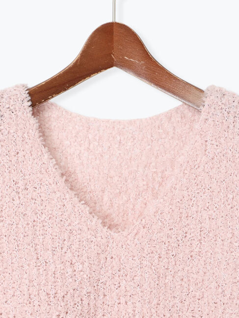 Te chichi TERRASSE「リボンヤーンニットベスト」|ニット・セーター|